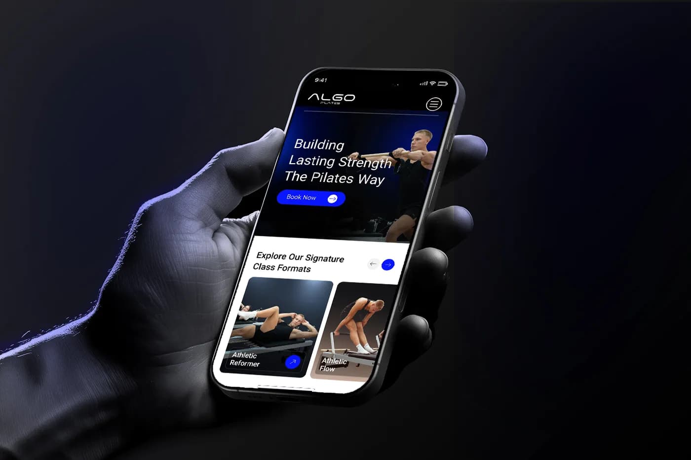 Algo Pilates mobile app